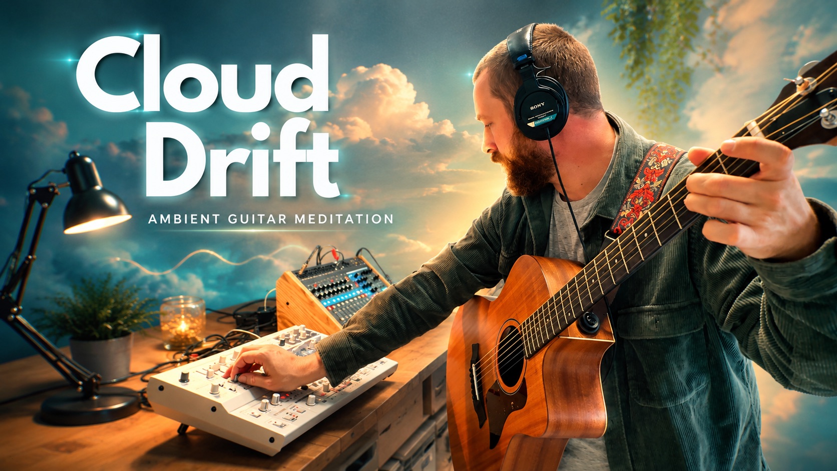 Artwork for Cloud Drift | Ambient Guitar Meditation | Erik Averdal