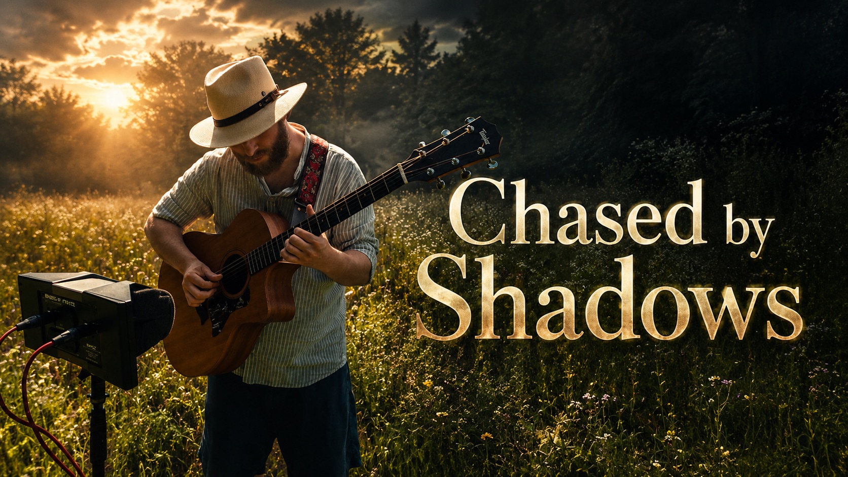 Artwork for Chased by Shadows | Ambient Guitar Meditation | Erik Averdal