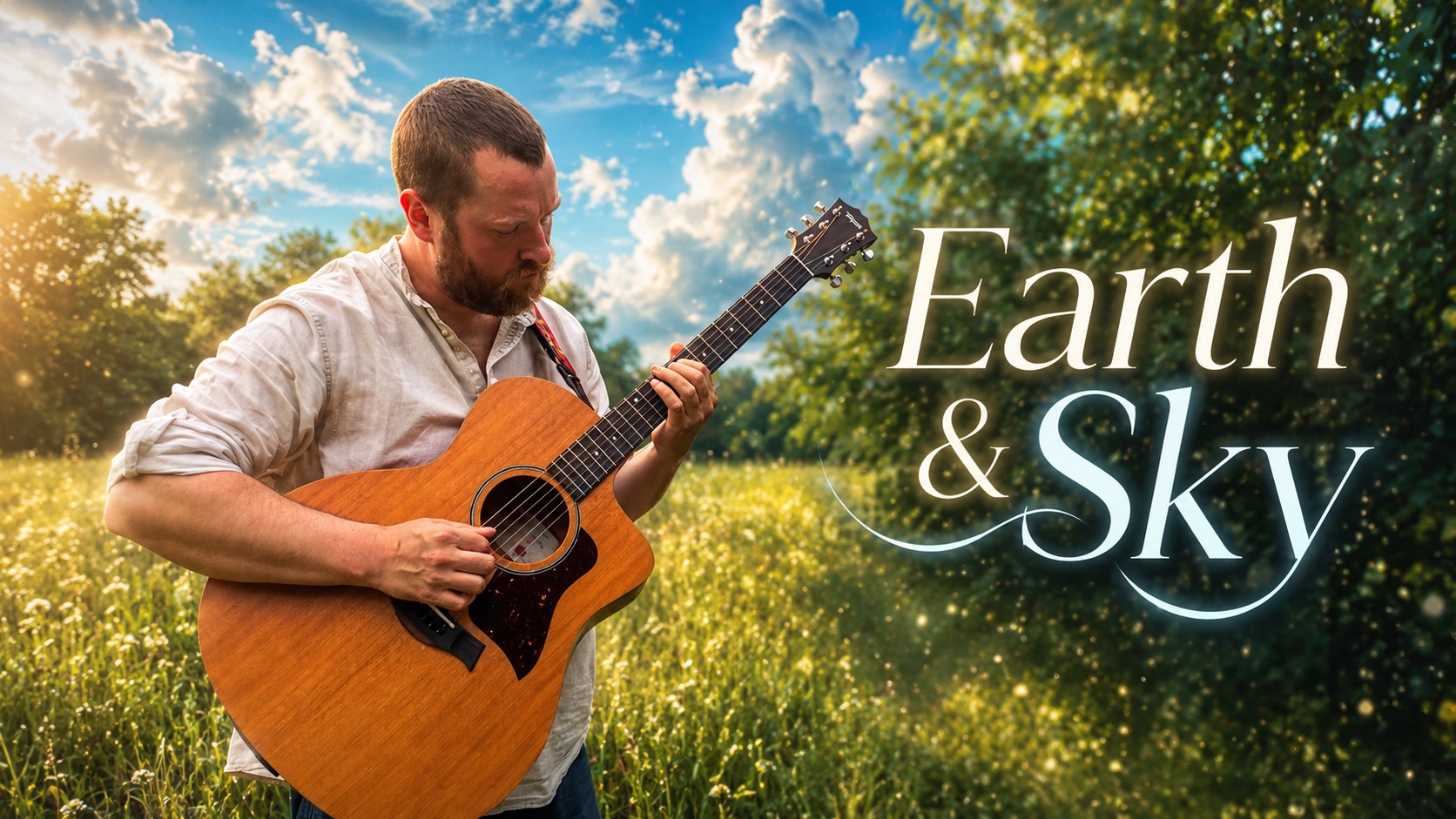 Artwork for Unwind with me | Floating Guitar Harmonics Meditation | Erik Averdal