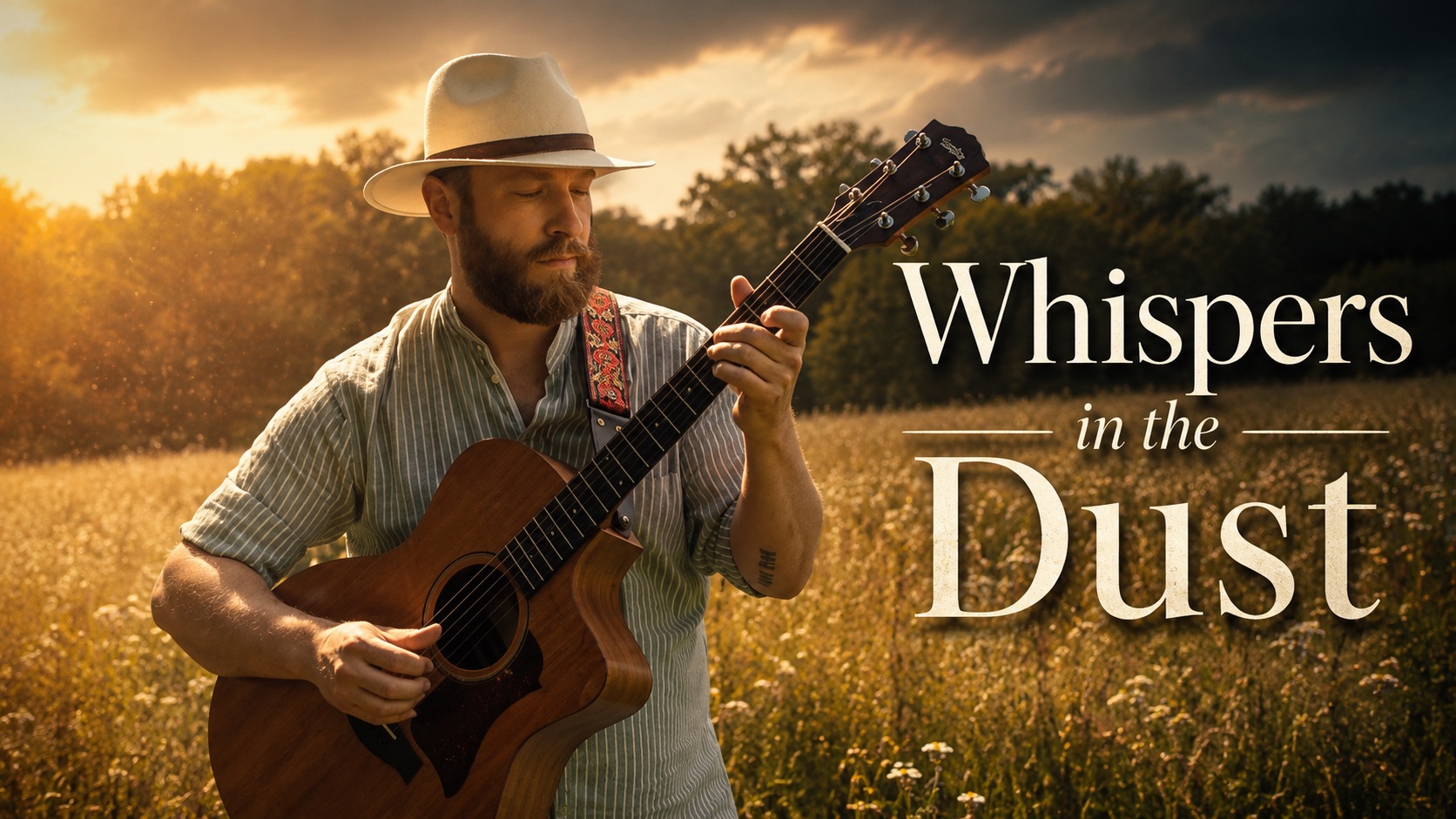 Artwork for Whispers in the Dust | Ambient Guitar Meditation | Erik Averdal