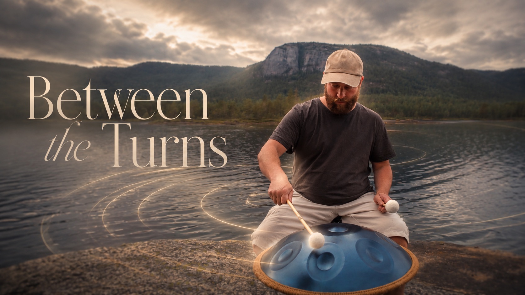 Artwork for Between the Turns | Meditative Handpan Waltz & Norwegian Lake Sounds | Erik Averdal