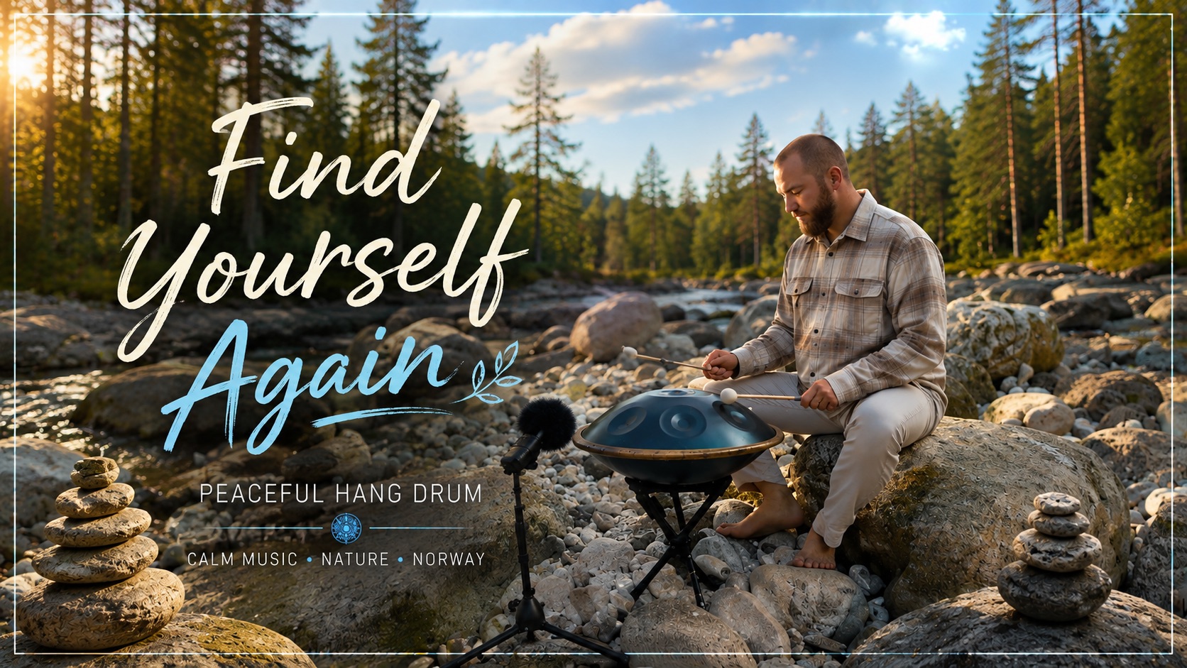 Artwork for Find Yourself Again | Peaceful Hang Drum | Erik Averdal